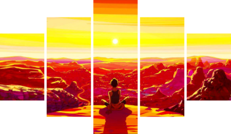 Great Pretender – 5 Panneaux – Plusieurs Tailles | Décoration Maison