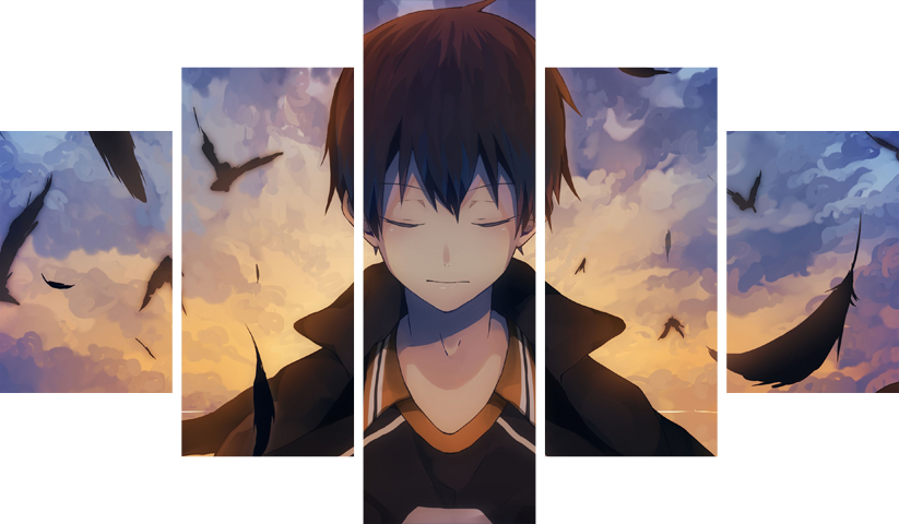 Haikyuu! – 5 Panels – Multiple Sizes | Home Decor