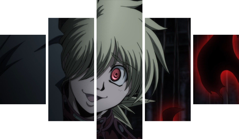 لوحة Hellsing Ultimate – خمسة قطع – برشة أحجام | ديكور دارك