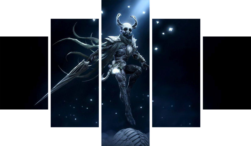 Hollow Knight – 5 Panels – Multiple Sizes | Home Decor