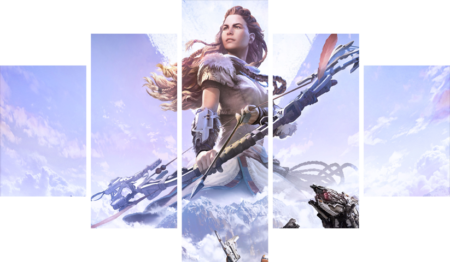 Horizon Zero Dawn – 5 Panels – Multiple Sizes | Home Decor