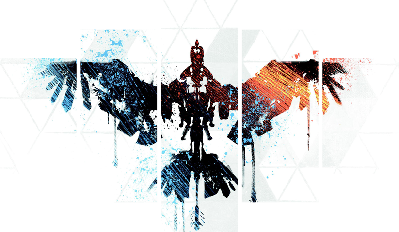 Horizon Zero Dawn – 5 Panels – Multiple Sizes | Home Decor