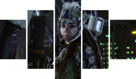 Horizon Zero Dawn – 5 Panels – Multiple Sizes | Home Decor