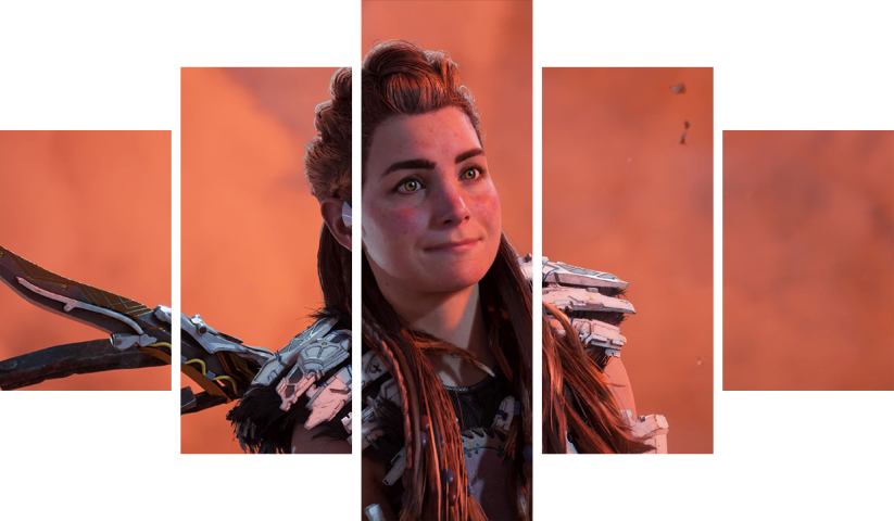 Horizon Zero Dawn – 5 Panels – Multiple Sizes | Home Decor