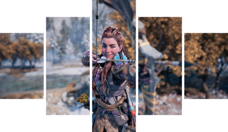 Horizon Zero Dawn – 5 Panels – Multiple Sizes | Home Decor