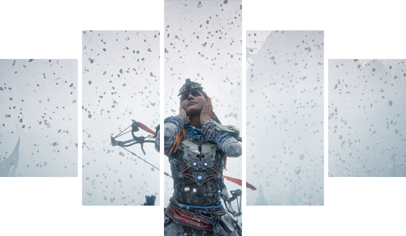 Horizon Zero Dawn – 5 Panels – Multiple Sizes | Home Decor