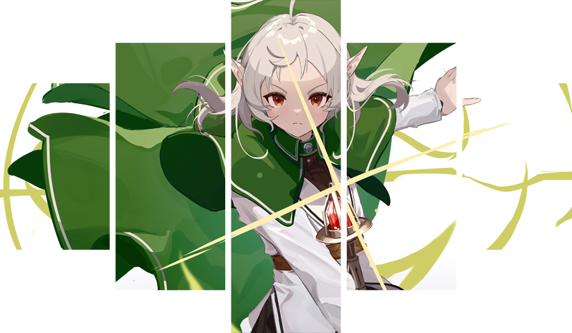 Jobless Reincarnation – 5 Panels – Multiple Sizes | Home Decor