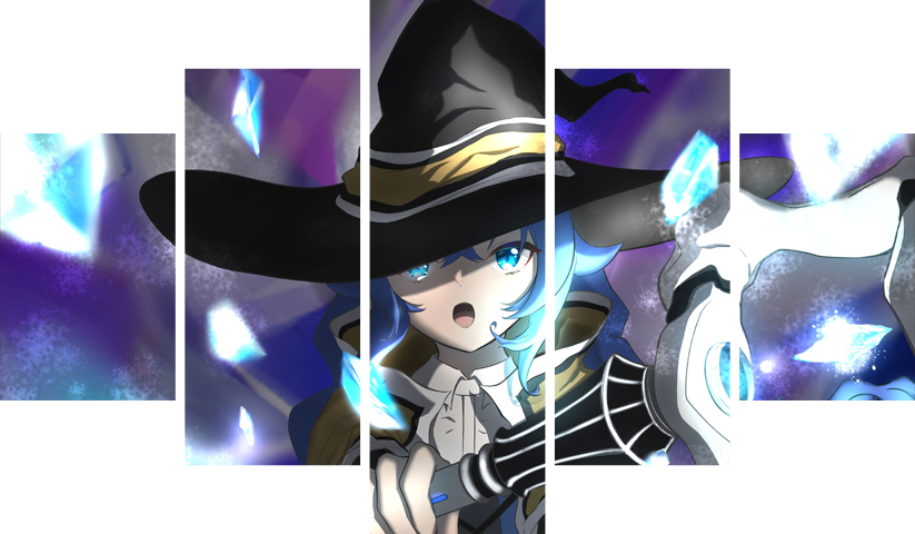 Jobless Reincarnation – 5 Panels – Multiple Sizes | Home Decor