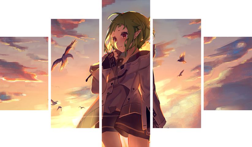 Jobless Reincarnation – 5 Panels – Multiple Sizes | Home Decor