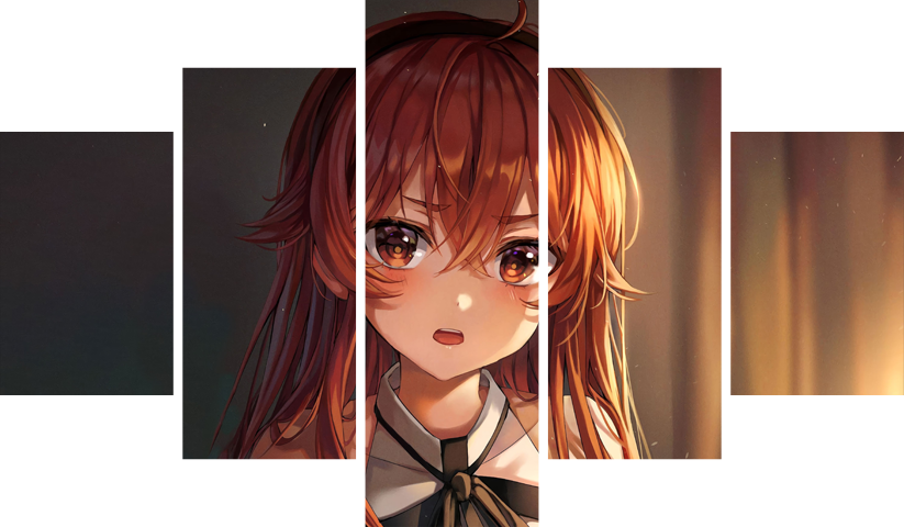 Jobless Reincarnation – 5 Panels – Multiple Sizes | Home Decor