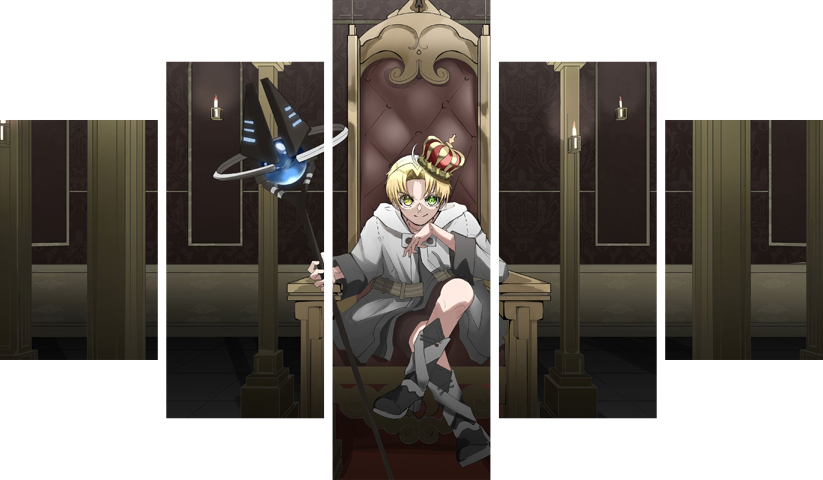 Jobless Reincarnation – 5 Panels – Multiple Sizes | Home Decor