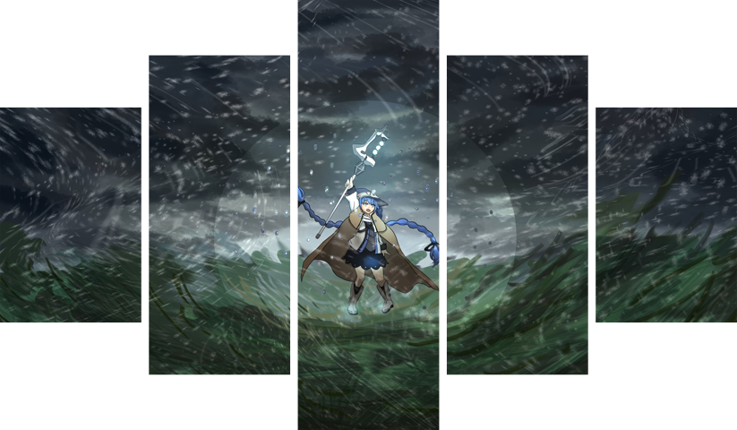 Jobless Reincarnation – 5 Panels – Multiple Sizes | Home Decor