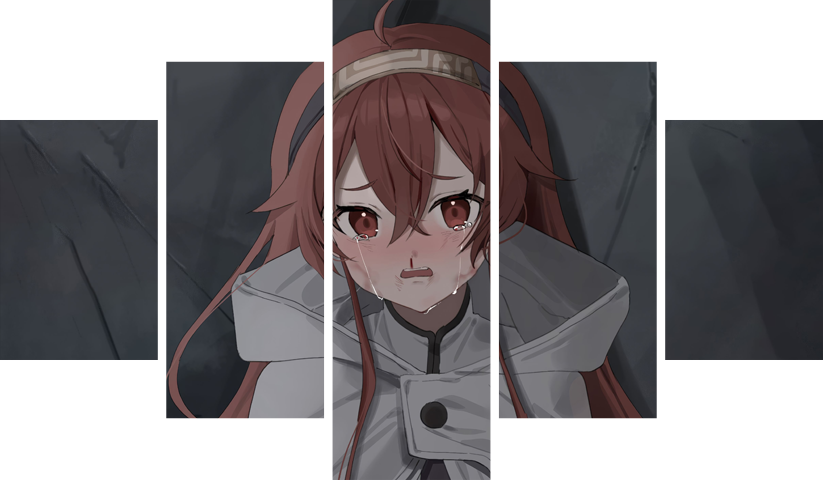 Jobless Reincarnation – 5 Panels – Multiple Sizes | Home Decor