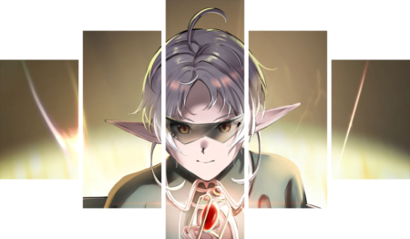 لوحة Jobless Reincarnation – خمسة قطع – برشة أحجام | ديكور دارك