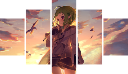 Jobless Reincarnation – 5 Panels – Multiple Sizes | Home Decor