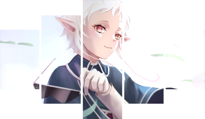 Jobless Reincarnation – 5 Panels – Multiple Sizes | Home Decor