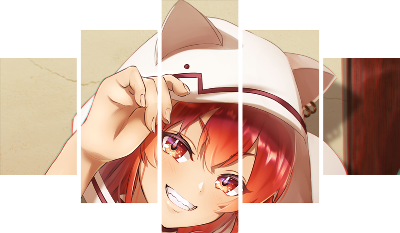 Jobless Reincarnation – 5 Panels – Multiple Sizes | Home Decor