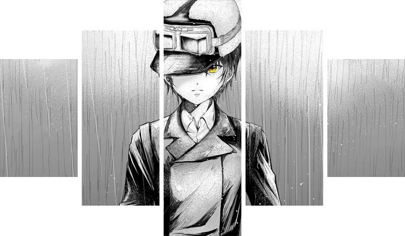 لوحة Kino’s Journey – خمسة قطع – برشة أحجام | ديكور دارك