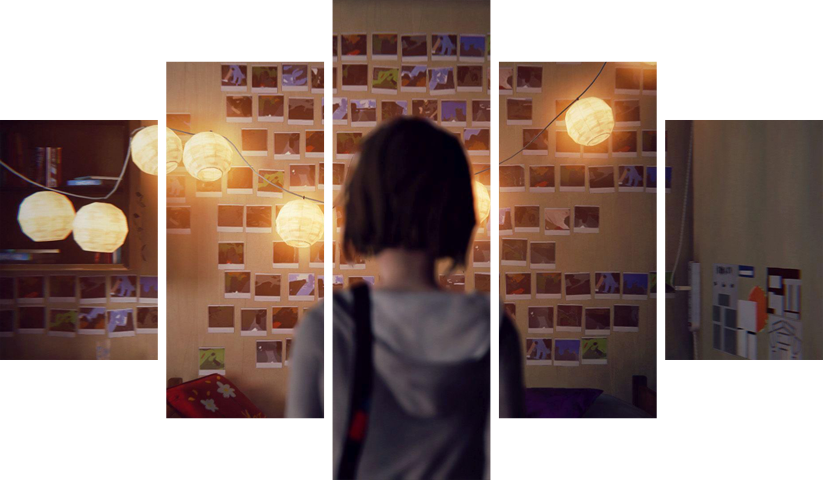 لوحة Life is Strange – خمسة قطع – برشة أحجام | ديكور دارك