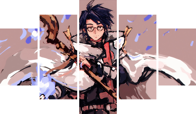 Log Horizon – 5 Panels – Multiple Sizes | Home Decor