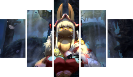 Made in Abyss – 5 Panneaux – Plusieurs Tailles | Décoration Maison