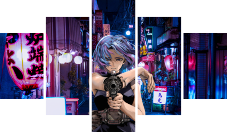 My Hero Academia – 5 Panneaux – Plusieurs Tailles | Décoration Maison