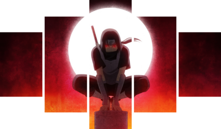 لوحة Naruto – خمسة قطع – برشة أحجام | ديكور دارك