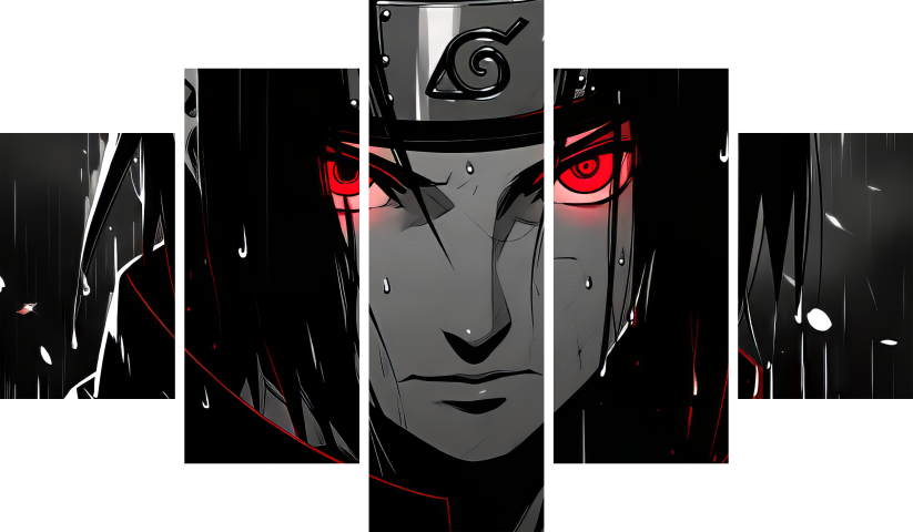 Naruto – 5 Panels – Multiple Sizes | Home Decor