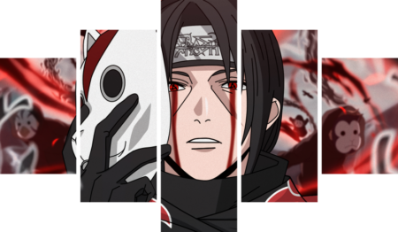 Naruto – 5 Panels – Multiple Sizes | Home Decor