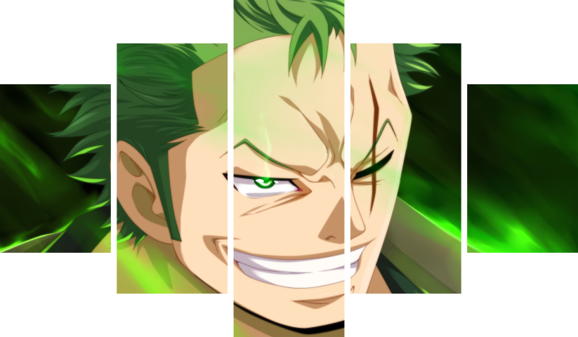 One Piece – 5 Panneaux – Plusieurs Tailles | Décoration Maison