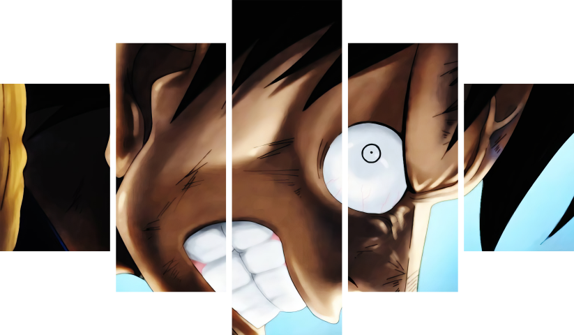 One Piece – 5 Panels – Multiple Sizes | Home Decor