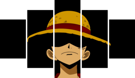 One Piece – 5 Panels – Multiple Sizes | Home Decor