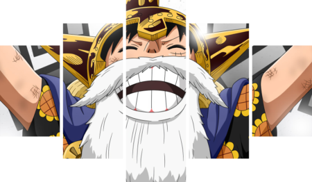 One Piece – 5 Panneaux – Plusieurs Tailles | Décoration Maison