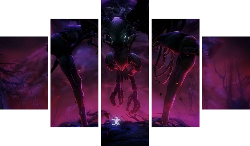Ori and the Will of the Wisps – 5 Panels – Multiple Sizes | Home Decor
