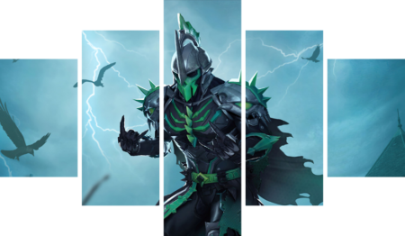 PUBG – 5 Panels – Multiple Sizes | Home Decor