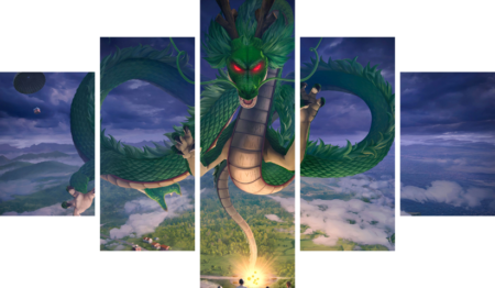 لوحة PUBG – خمسة قطع – برشة أحجام | ديكور دارك