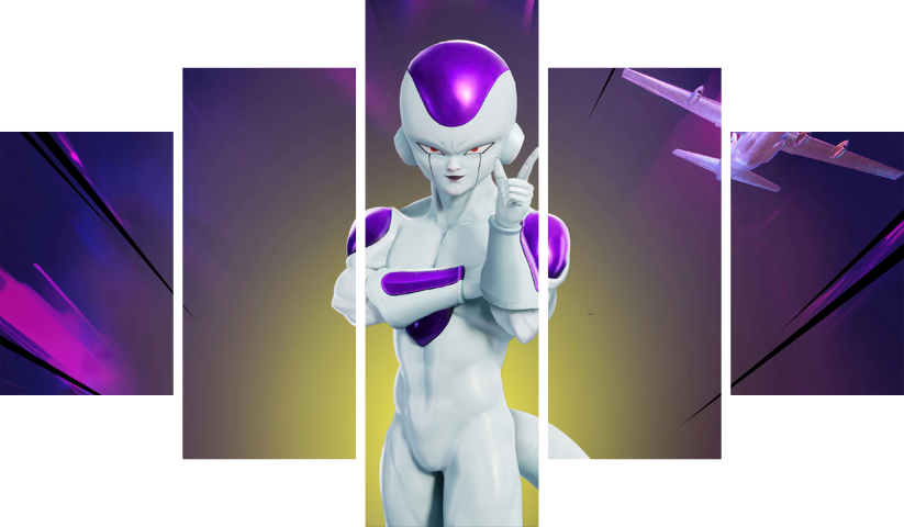 PUBG – 5 Panels – Multiple Sizes | Home Decor