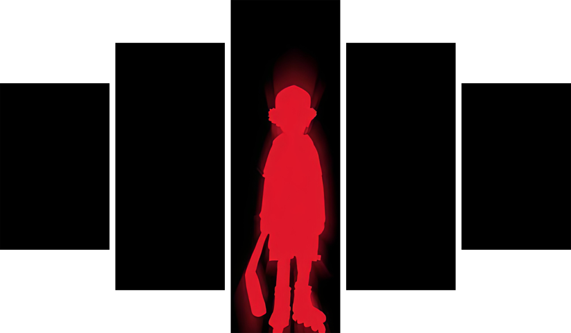 Paranoia Agent – 5 Panneaux – Plusieurs Tailles | Décoration Maison