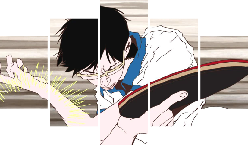 Ping Pong the Animation – 5 Panneaux – Plusieurs Tailles | Décoration Maison