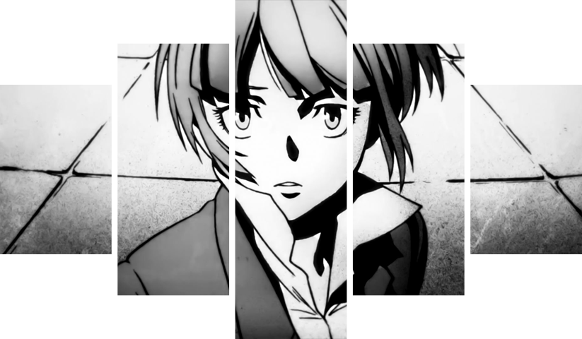 Psycho Pass – 5 Panneaux – Plusieurs Tailles | Décoration Maison