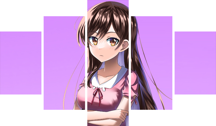 Rent a Girlfriend – 5 Panneaux – Plusieurs Tailles | Décoration Maison