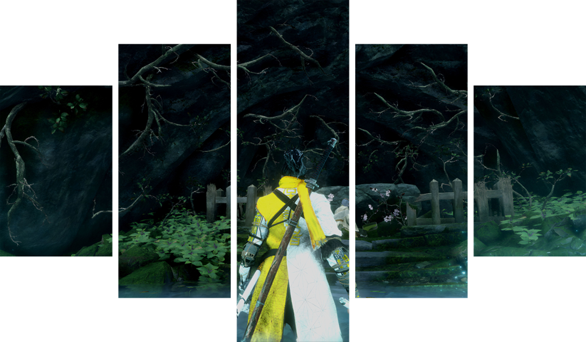 Sekiro Shadows Die Twice – 5 Panneaux – Plusieurs Tailles | Décoration Maison