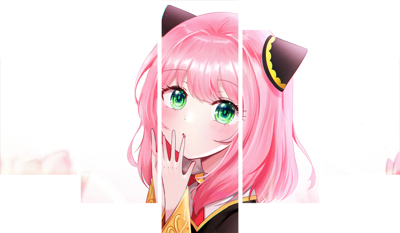 Spy × Family – 5 Panneaux – Plusieurs Tailles | Décoration Maison