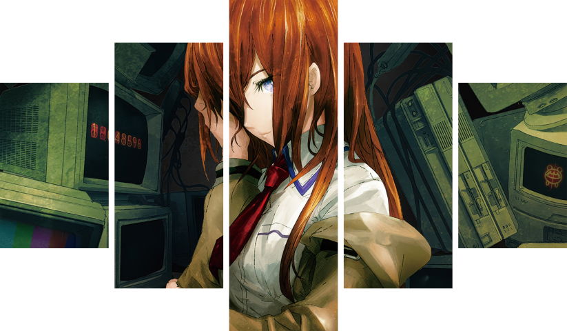 Steins Gate – 5 Panels – Multiple Sizes | Home Decor