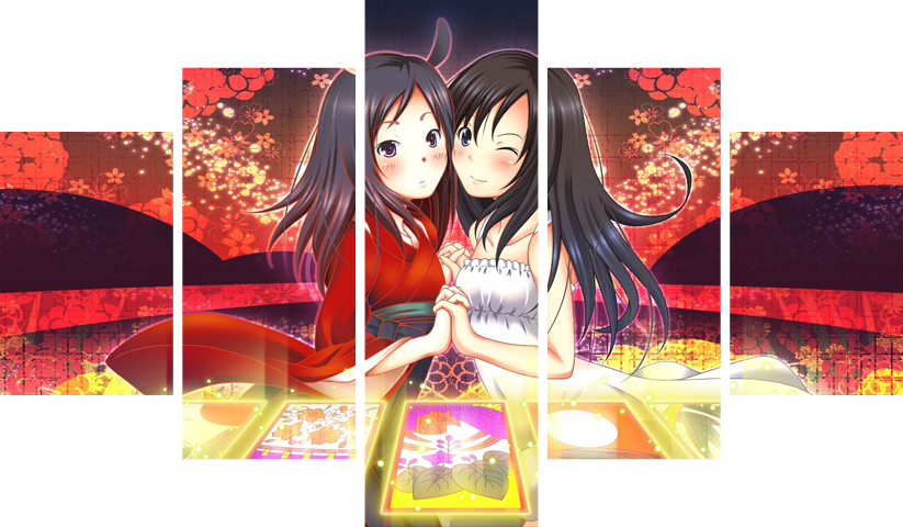 Summer Wars – 5 Panneaux – Plusieurs Tailles | Décoration Maison