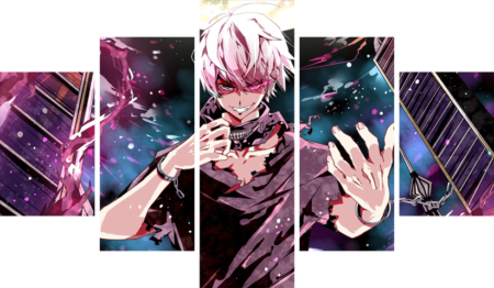 Tokyo Ghoul – 5 Panneaux – Plusieurs Tailles | Décoration Maison