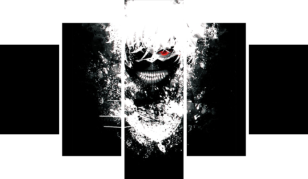 Tokyo Ghoul – 5 Panneaux – Plusieurs Tailles | Décoration Maison