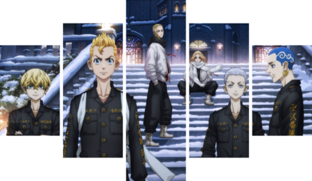 Tokyo Revengers – 5 Panels – Multiple Sizes | Home Decor