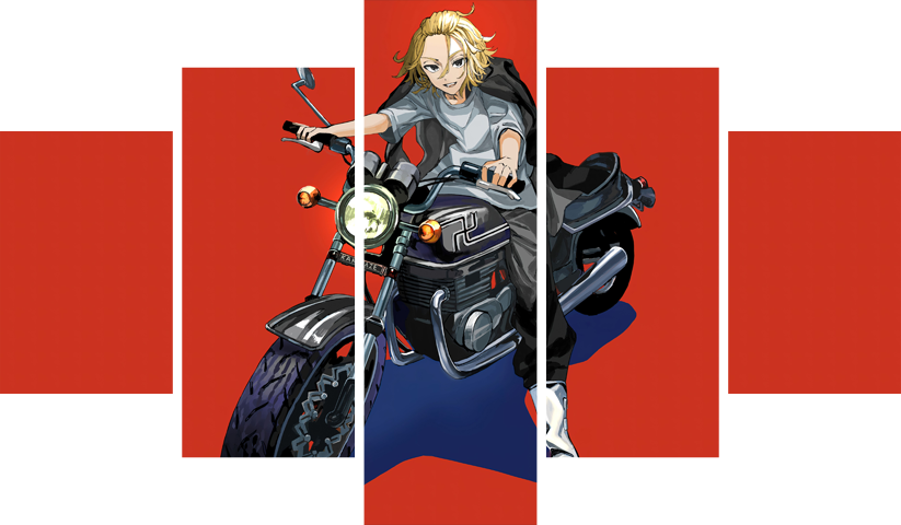 Tokyo Revengers – 5 Panels – Multiple Sizes | Home Decor