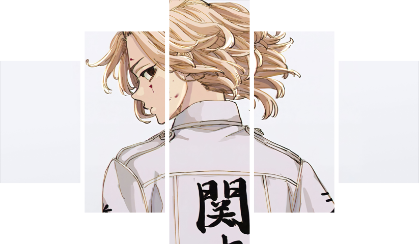 Tokyo Revengers – 5 Panels – Multiple Sizes | Home Decor